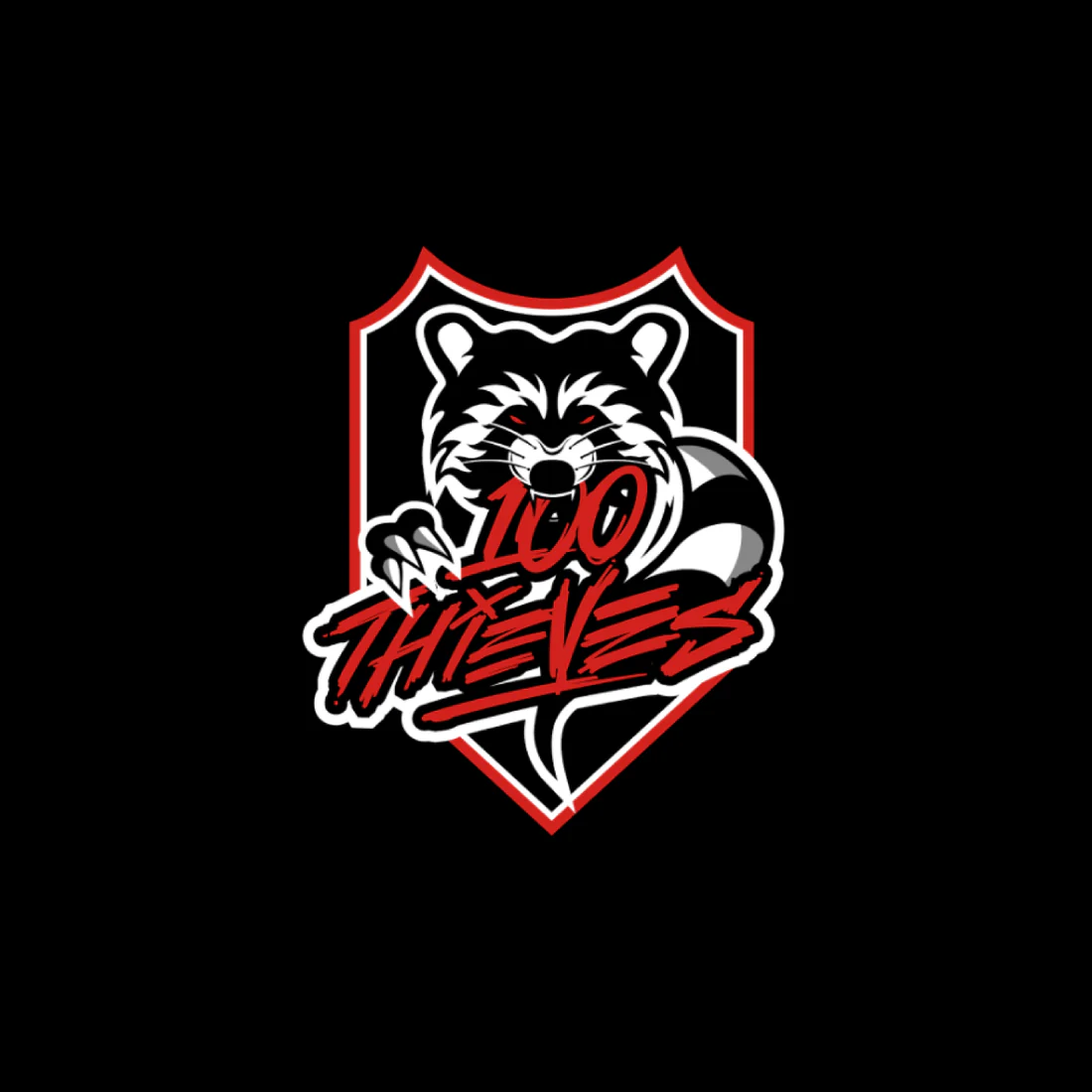 100 Thieves x Crazy Raccoon Partnership - Crazy Raccoon